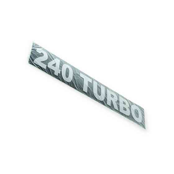 Емблема на двері (самоклейна) "turbo-240" Мукачево