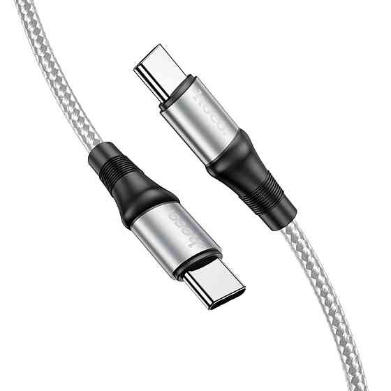 Кабель HOCO X50 Type-C to Type-C Exquisito 100W charging data cable(L=1M) Gray Киев