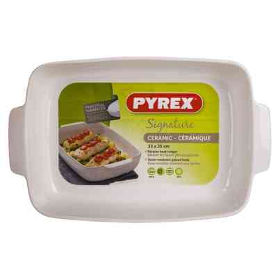 Форма для выпечки Pyrex Signature прямокутна 35 x 25 см Біла (SG35RR1/7644) Винница
