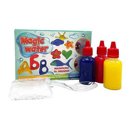 Набір для творчості "Magic water" Малюємо та пишемо MV6031-02, 3 різнокольорові гелі Вінниця
