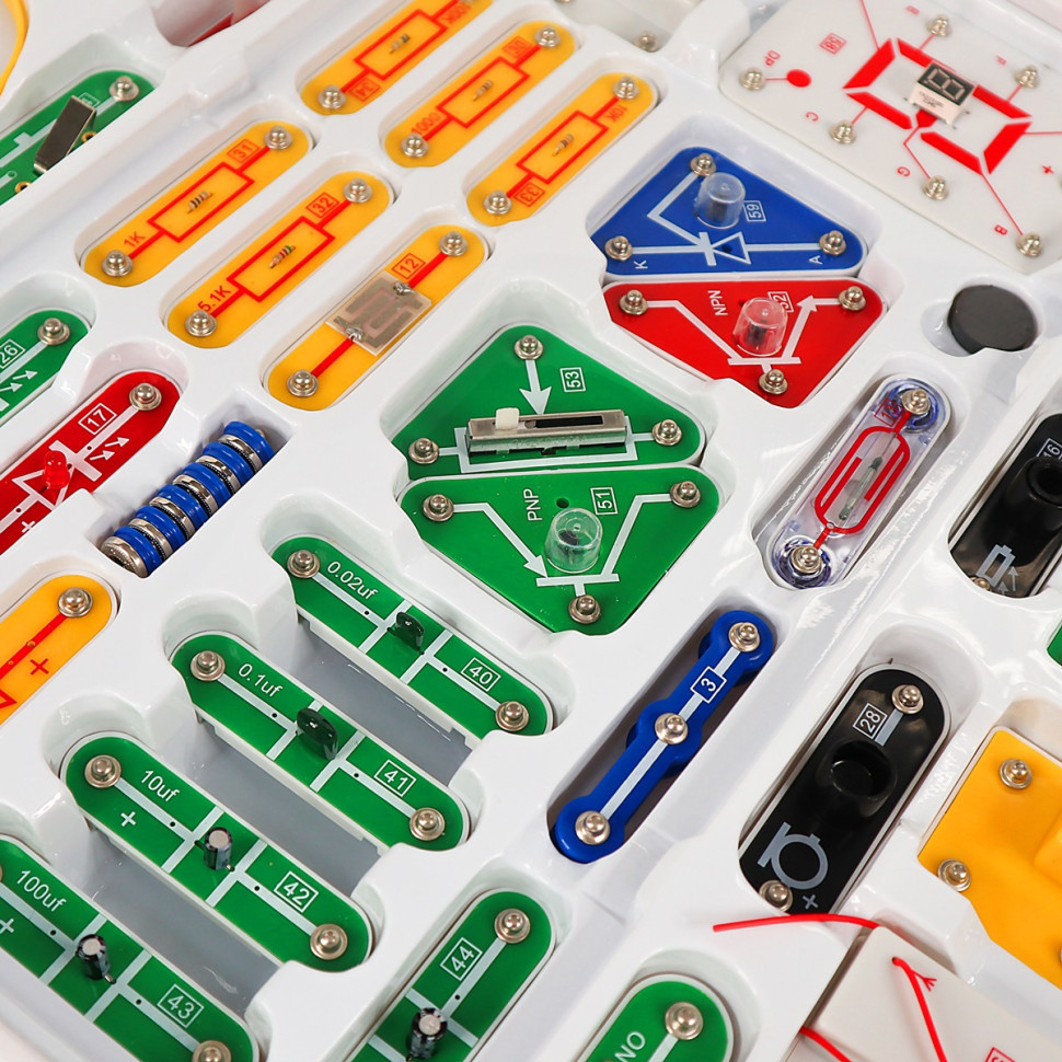 Електронний конструктор "999+ Схема школа" DOKA D70708 звук Вінниця - фото 5