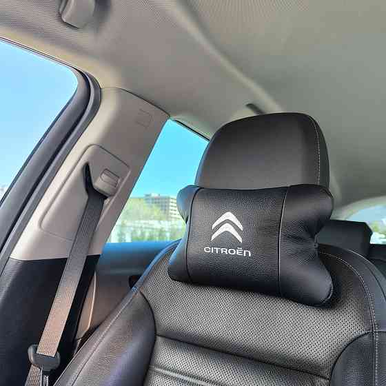 Автоподушки з логотипом Citroën, Автоподушка для шиї на підголівники, Декоративна подушка підголівник WY-72 Івано-Франківськ