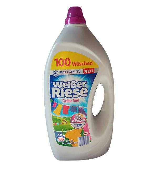 Гель для стирки цветного белья W. Riese 100 шт./4,5 л Харьков - изображение 2