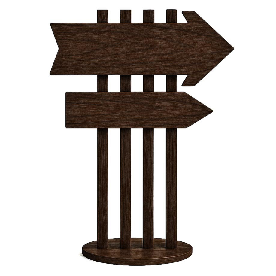 Підлогова стрілка-покажчик "Сотоме" капучино Миколаїв - фото 1