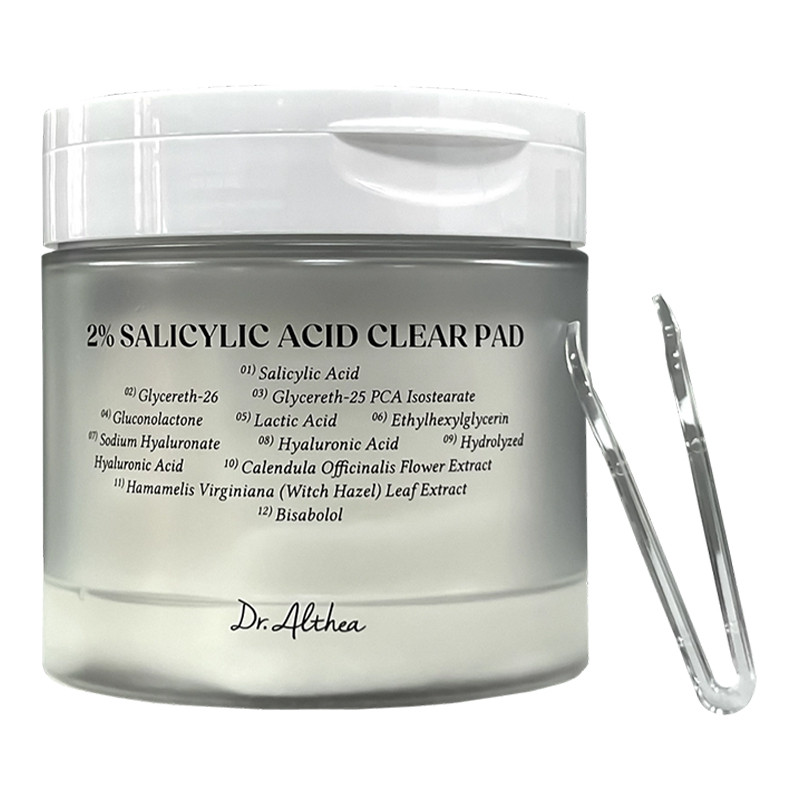 Тонер-пэды с салициловой кислотой 2% Salicylic Acid Clear Pad Dr. Althea 60 шт 170 г Киев - изображение 2