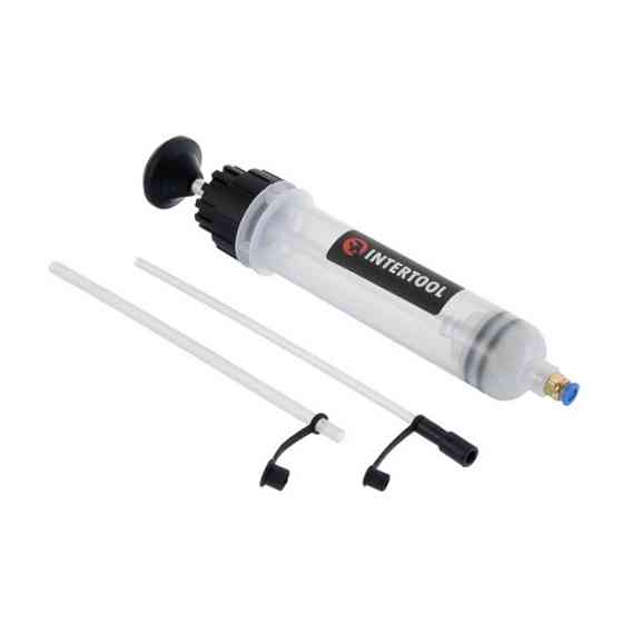 Шприц для технічних рідин 200 мл, 2 насадки INTERTOOL AT-3071 Киев