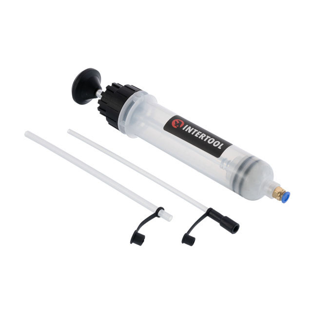 Шприц для технічних рідин 200 мл, 2 насадки INTERTOOL AT-3071 Киев - изображение 1