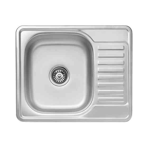 Кухонная мойка с нержавеющей стали Kroner KRP Dekor - 58х48 (0.8 мм) Киев