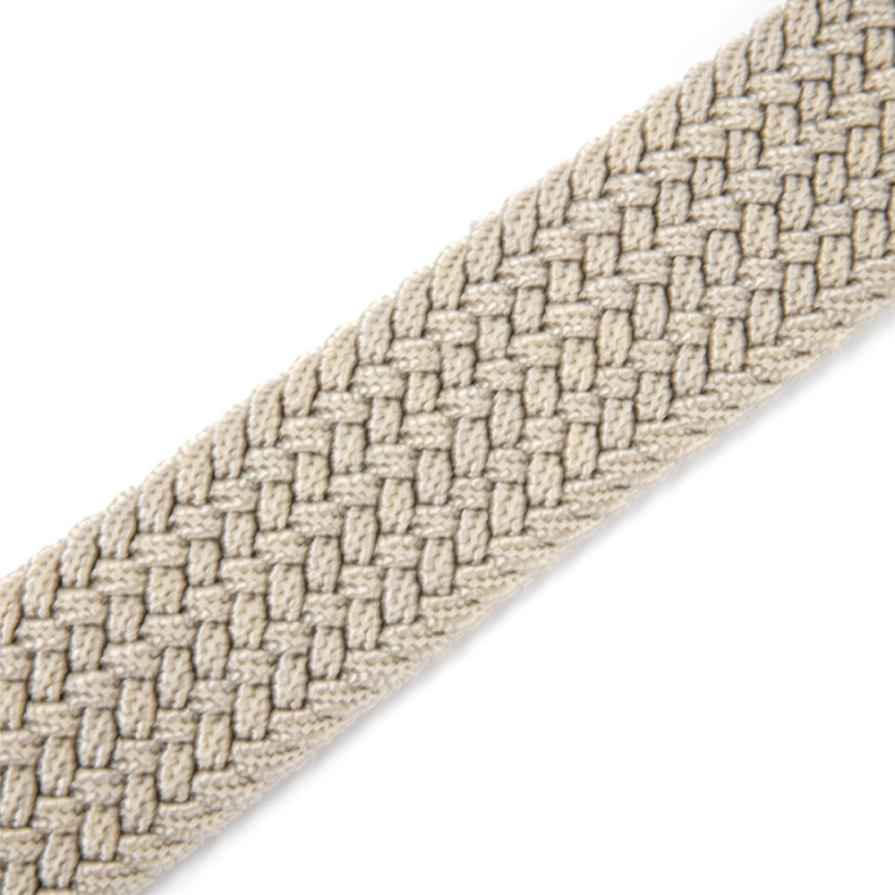 Текстильний чоловічий ремінь класика Vintage 20528 Білий Київ - фото 3