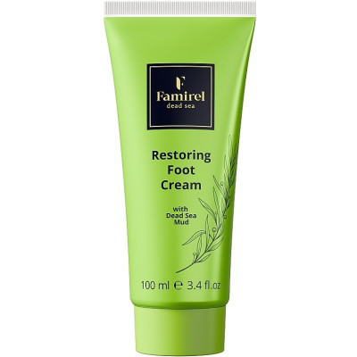 Крем для ног Famirel Восстанавливающий с грязью Мертвого моря 100 мл (7290114085236) Винница - изображение 1
