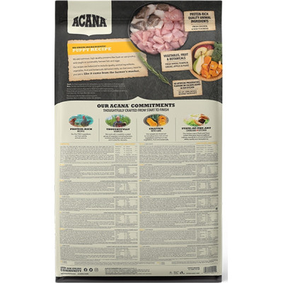 Сухой корм для собак ACANA Puppy Recipe 11.4 кг (0064992500115) Винница - изображение 1