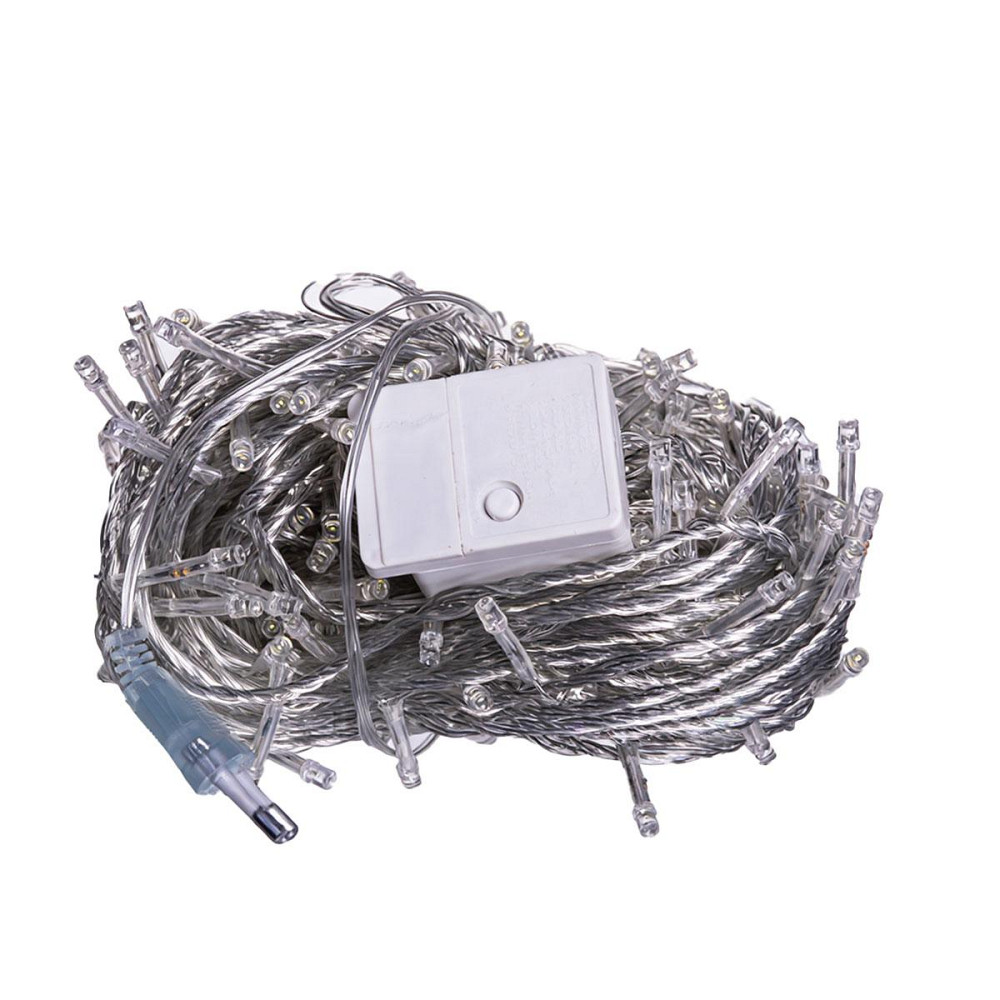 Garlando Новорічна гірлянда кімнатна нитка 22 м 220 LED кімнатна гірлянда білий провід Біле сві Коломия - фото 2