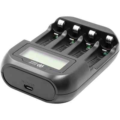 Зарядное устройство для аккумуляторов PowerPlant PP-UN4 (AA, AAA / input microUSB DC 5V/2A) (PP-UN4) Винница