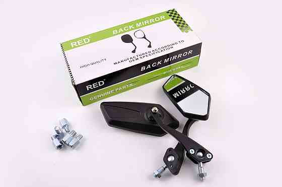 Дзеркала багатокутні 00, 8/1 см (чорні) Мукачево