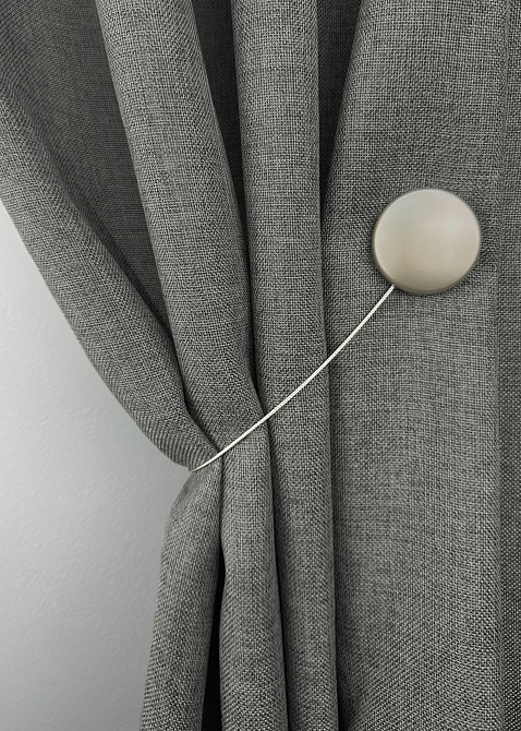 Магниты для штор и гардин Круг 2 шт Сатин (81-288) Киев - изображение 5