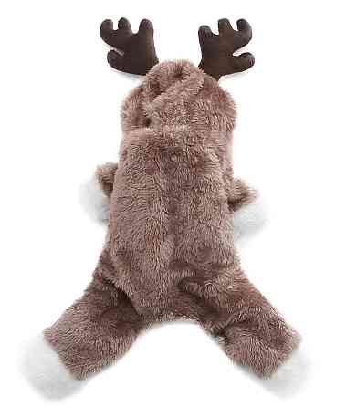 Костюм для тварин RESTEQ костюм для собак Олень розмір L теплий святковий костюм для домашніх тварин Київ