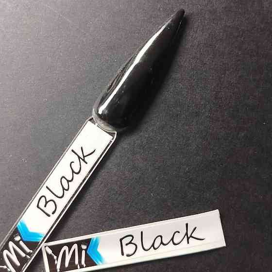 Наліпка на тіпсу (палітру) для гель-лаку Mi Black (9 x 55 мм) Херсон