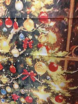 Банер на двері Різдвяний 