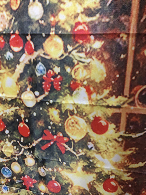 Банер на двері Різдвяний 