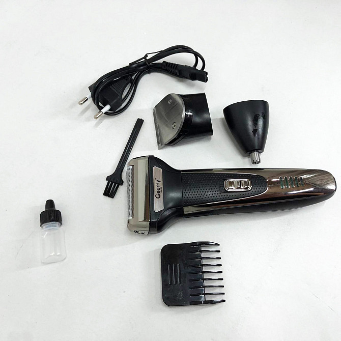 Электробритвы для мужчин SHAVER GEMEI GM-598, Триммер беспроводной, Мужская электробритва для бритья HN-65 Киев - изображение 6