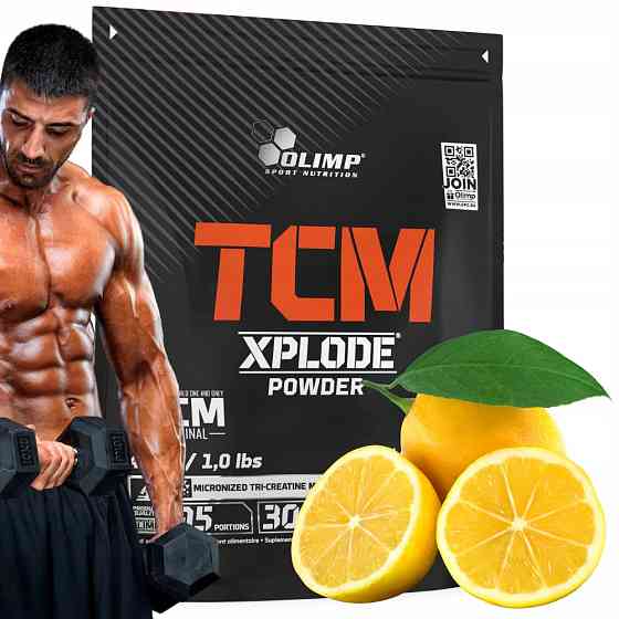 Трикреатин малат Olimp TCM Xplode Powder 450 г, Lemon Луцьк