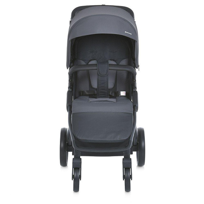 Коляска дитяча EL CAMINO DYNAMIC PRO Charcoal прогулянкова з чохлом дощовиком Сіра (ME 1053-3) Чернігів - фото 8