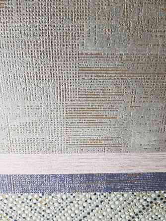 Шпалери вінілові на флізелін Marburg 82171 Giulia геометрія абстракція смуги точки 3д зелені золотисті Київ