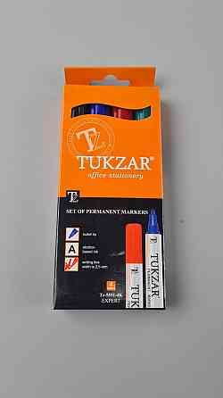 Набір Маркерів No TZ-5551-4-K (4 кольори: синій.чорний.червоний.зелений, картон.) (1 пачка) Харків