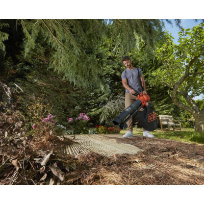 Пылесос садовый Black&Decker 36V, 2.5Ah, 270 км/ч (BCBLV3625L1) Винница - изображение 9