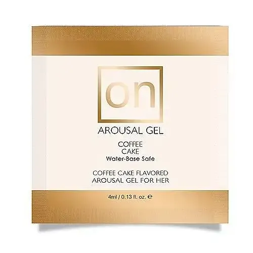Пробник збудливого гелю Sensuva - ON for Her Arousal Gel Coffee Cake (4 мл) Львів
