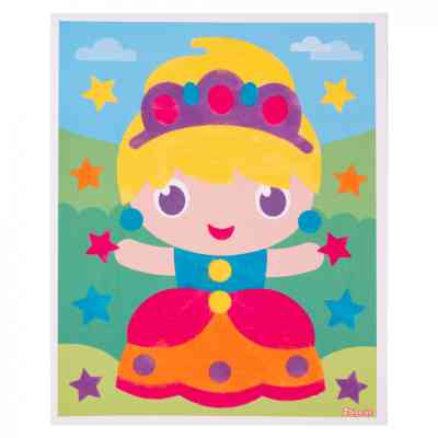 Набір для творчості 1 вересня Принцеса Аплікація з вельвету (954558) Вінниця