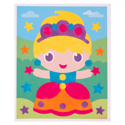 Набор для творчества 1 вересня Принцесса Аппликация из вельвета (954558) Винница - изображение 3