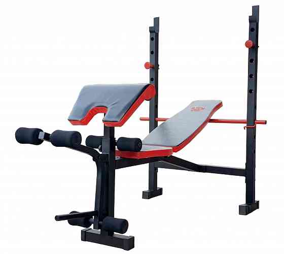 Лавка універсальна ReadMeBlack Стійки, лавки для жиму і присідань регульована Київ