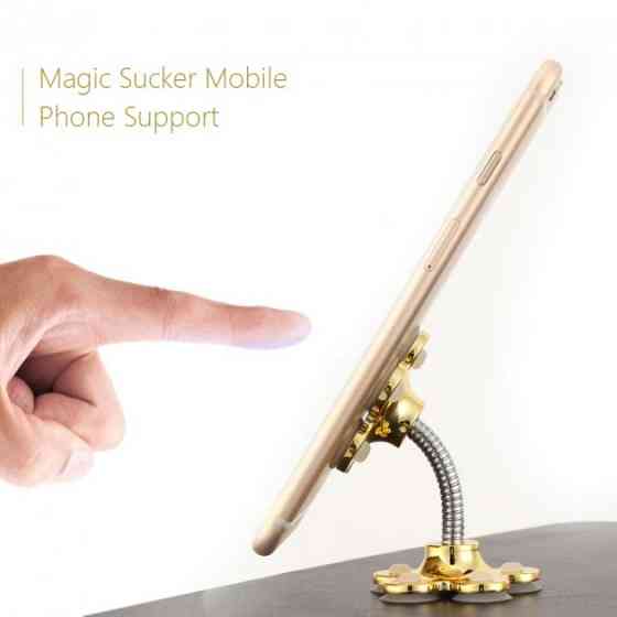 Держатель для телефона на силиконовых присосках Magic Sucker Phone Support Киев