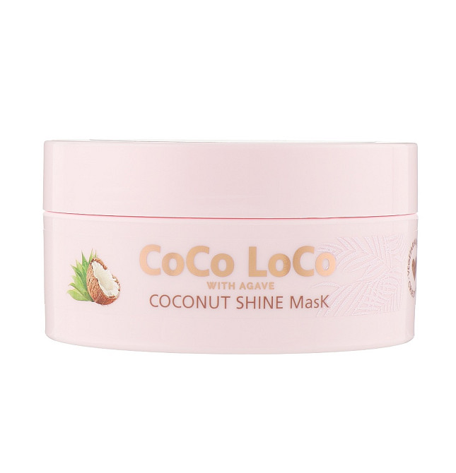 Маска для сияния с кокосовым маслом Coco Loco Coconut Shine Mask Lee Stafford 200 мл Киев - изображение 3