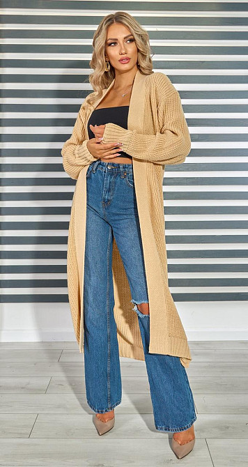 Кардиган  крупной вязки большой размер (50-54) Киев - изображение 7