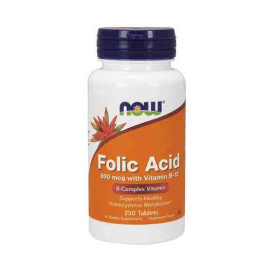 Folic Acid 800 mсg with Vitamin B-12 (250 tabs) Луцк