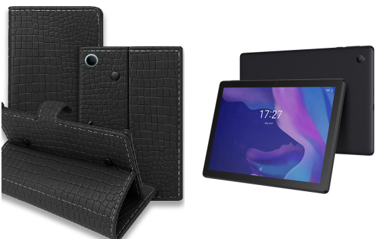 Книжка-трансформер для планшета Alcatel 1T Smart 10.1 8092 Prime, колір Black Krokodil Black Київ