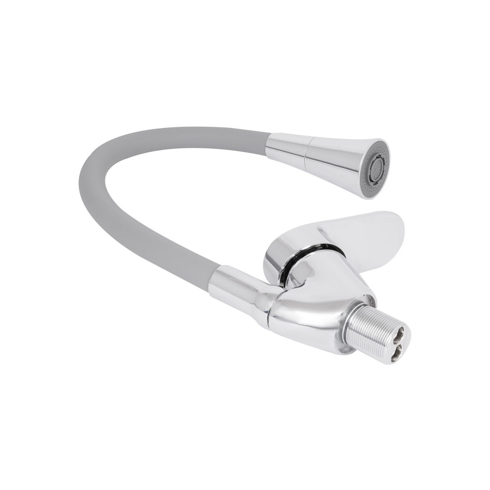 Змішувач для кухні Lidz Tani 008F3 з гнучким виливом (k40) LDTAN008F3GCR39507 Chrome/Grey Київ - фото 9