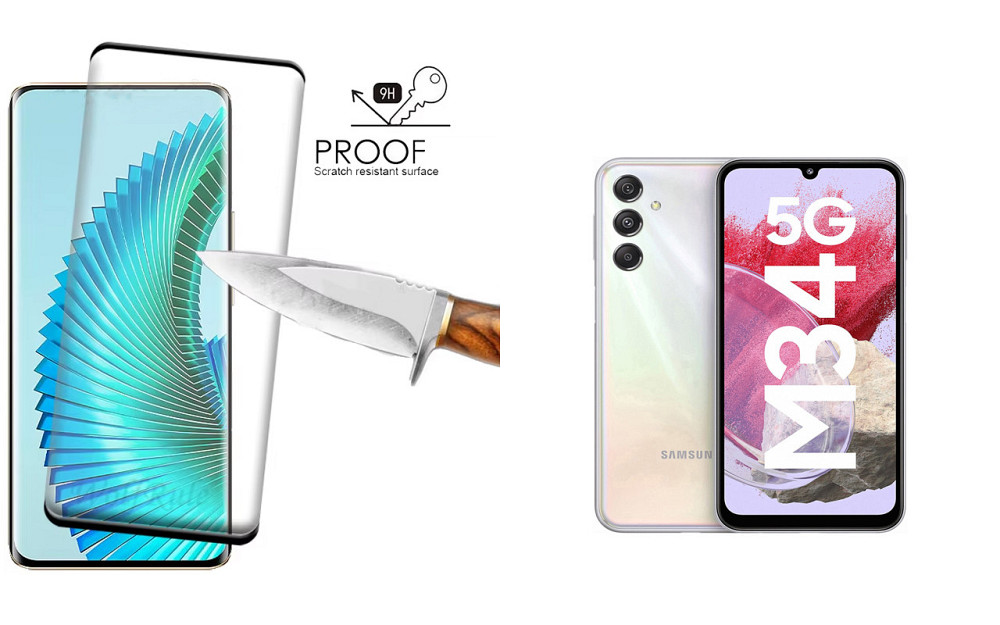 Захисне скло HyperGlass Pro для Samsung Galaxy M34 – максимальна чутливість та захист Київ - фото 1