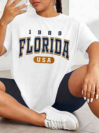 Футболка жіноча з принтом  44 Біла 2634324702 Дніпро