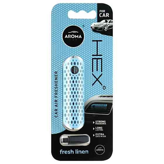 Ароматизатор на дефлектор Aroma Car Hex Fresh Linen рідкий10г Київ