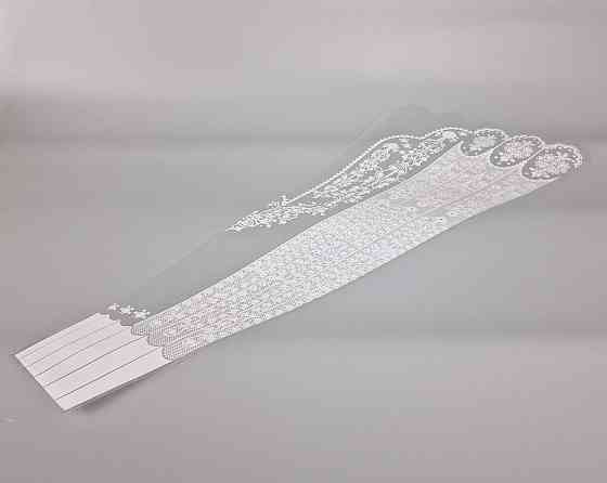 Упаковка конус под цветы h80/10низ/34верх(100шт) узор 181 (1) (100 шт) Харьков