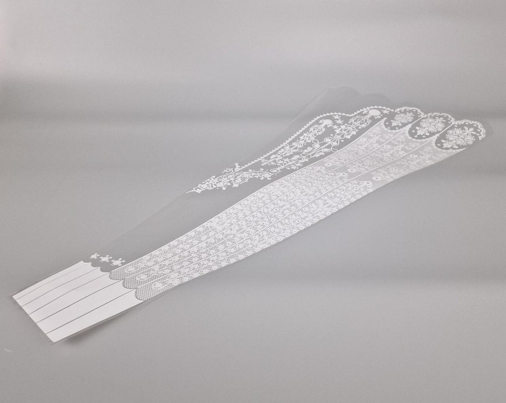 Упаковка конус под цветы h80/10низ/34верх(100шт) узор 181 (1) (100 шт) Харьков - изображение 1