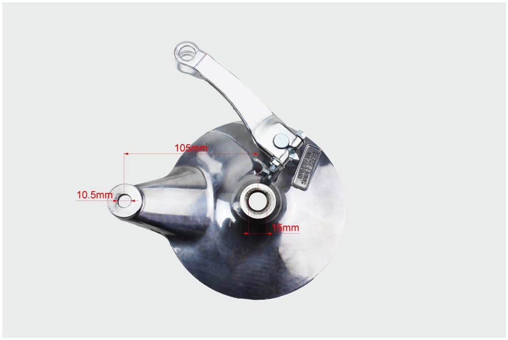 Панель гальмівна задня з колодками на лите колесо Киев - изображение 3