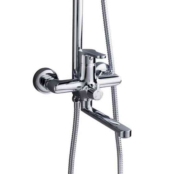 Душова система латунна універсальна Lidz Astra 1030 на три споживачі (з виливом) (k35) LDAST1030CRM48086 Chrome Київ