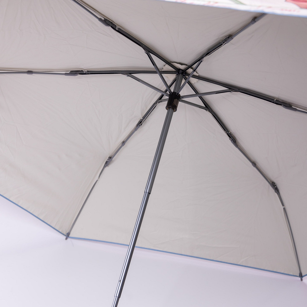 Парасолька механічна елегантна з принтом міцна надійна з поліестеру діаметр 99 см Синій HP-23-15BL Коломыя - изображение 5