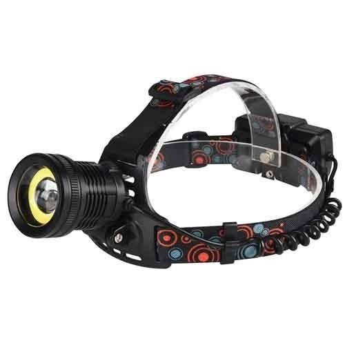 Потужний налобний фоанр XQ-172-T6+COB, 2x18650, zoom, ЗП microUSB, Box Бровари - фото 8