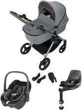 Дитяча коляска Anex Iq Premium 4W1 Z Fotelikiem Maxi-Cosi Pebble 360 I Bazą Familyfix Pure Київ - фото 1