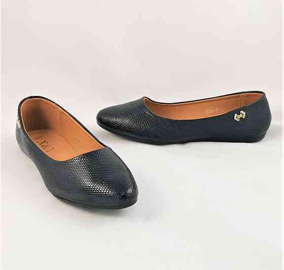 .Жіночі Балетки Чорні Мокасини Туфлі Лакові (розміри: 36,39) - 03-2 Дніпро